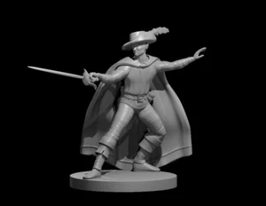 Jarlaxle para D&D Dungeons and Dragons Pathfinder DND Mini - Imagen 1 de 1