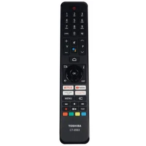 Genuine Toshiba 43UA2B63DG Voice TV Remote Control - Picture 1 of 1