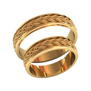 Ehering Ring Wachsmuster für Wachsausschmelzguss Schmuck Wachse_kb-777 - Bild 1 von 2