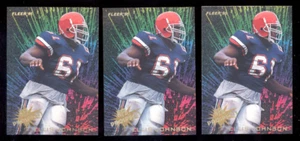 1995 Fleer ELLIS JOHNSON Indianapolis Colts NFL Rookie Prospects Insert Card Lot - Imagen 1 de 1