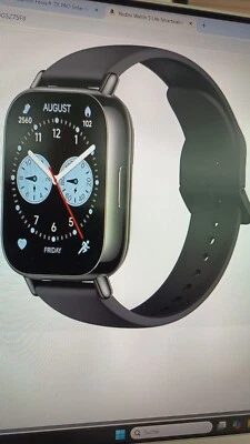 SW-0139 Redmi  Watch 5 Lite Smartwatch,1.96"AMOLED Display schwarz B-WARE - Bild 1 von 4