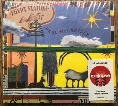 PAUL MCCARTNEY Egypt Station TARGET EXCLUSIVE CD w/ 2 Bonus Tracks SEALED NEW ! - Image 1 of 3