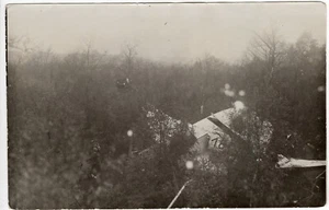 Postal DR accidente Lufthansa Junkers D-2.. Tarjeta fotográfica real aprox. 1930/40 años - Imagen 1 de 2