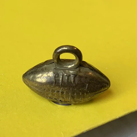 1950 Pittsburgh Panthers mini football NCAA Vintage gumball necklace crakerjack Cover