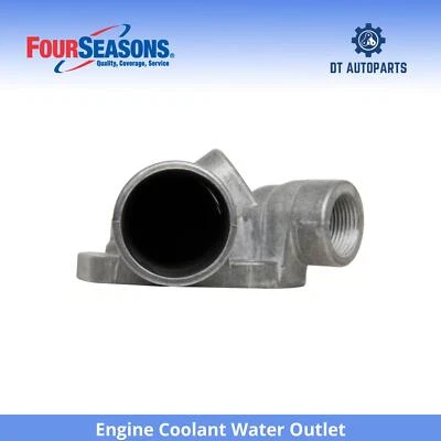 Para Ford F-150 1985-1990 4,9 L motor L6 salida de agua refrigerante 4 estaciones 1986 1987 Foto 1 de 4