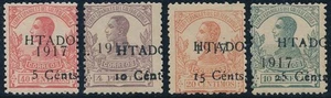 Colonias Españolas - Correo- Año: 1918 - numero 00124/27 - * Habilitados Nuevo V - Bild 1 von 1