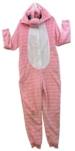 Costume Unicorno Rosa Tesori Segreti Taglia XL Pigiama Tasche con Cappuccio (Leggi Info) - Foto 1 di 18