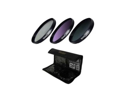 Vivitar 43mm UV, CPL, FLD Three-Piece Filter Kit - Image 1 of 4