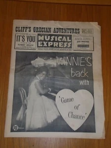 NME #805 1962 JUNE 15 WINIFRED ATWELL CLIFF RICHARD BILLY FURY BRENDA LEE - Picture 1 of 1