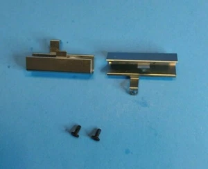 Dell Latitude E6320 Laptop LCD Left & Right Gray Metal Hinge Cover Set w/ Screws - Picture 1 of 1