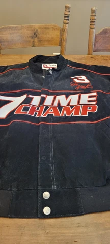 Chase Authentics Dale Earnhardt Leather Jacket  7 Time Champ Size XL Cover