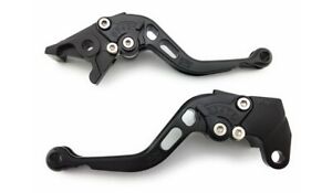 Paire Leviers Courts Noirs Frein Embrayage DUCATI Hypermotard HM 950 2019-2022