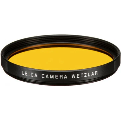 Genuine Leica Orange Color Filter E49 Black #13072 - Image 1 of 2