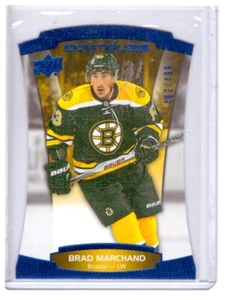 Brad Marchand 2015-16 Upper Deck Contours Blue Parallel Card #79 /499 - Imagen 1 de 1