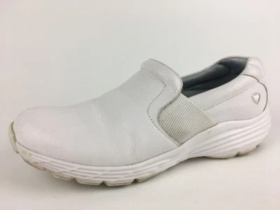 Mocasín Nurse Mates Harmony blanco para mujer talla 10 M Foto 1 de 4