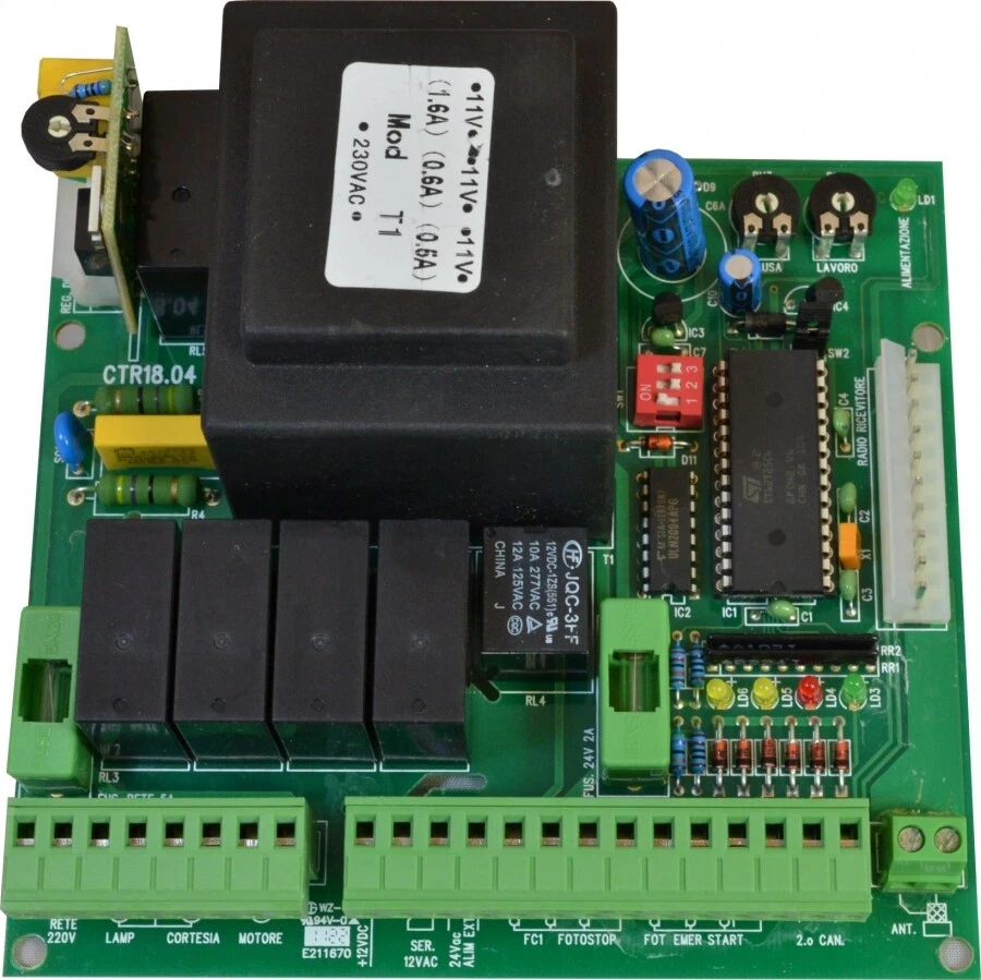 CTR18 LEB - Centrale commande automatisme portail coulissant 220V