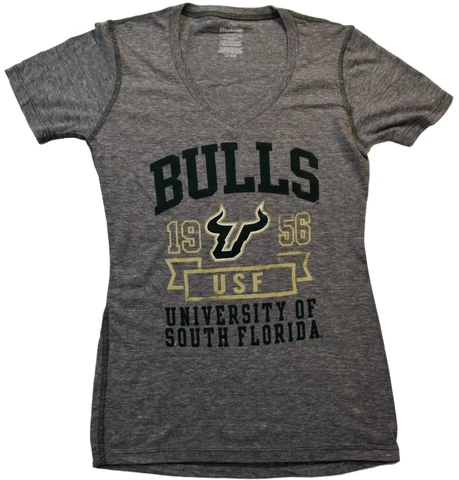 Pro Edge Juniors University Of South Florida USF Bulls 1956 Shirt New S, L Cover