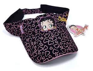 Betty Boop Mütze Schirmmütze verstellbar Love Hearts 2005 offiziell lizenziert Vintage NEU - Bild 1 von 10