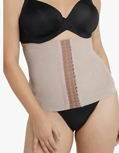 Maidenform Flexees Waist Trainer Ultra Sculpts Total Control Shaper Large Beige - Picture 1 of 3