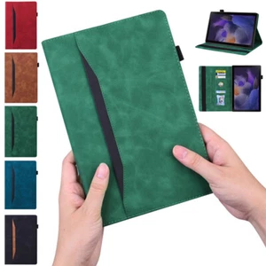 Für Samsung Galaxy Tab A9/A9+ Tablet Case PU Leder Flip Ständer Schutzhülle - Bild 1 von 15