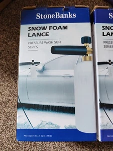 Stone Banks Snow Foam Lance Compatible Karcher - Picture 1 of 6