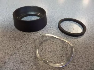 MÖRTELZYLINDER GEHÄRTETER STAHL SICHERHEITSKRAGEN DUNKELBRONZE FINISH GMS KOL6 - Bild 1 von 5
