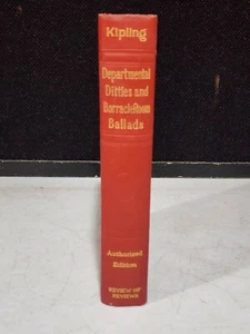 Rudyard Kipling 1914 WWI - Departmental Ditties & Barrack Room Ballads Antique - Picture 1 of 8