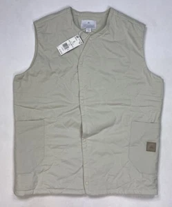 Adidas Adicross Elements Vest Jacket Men Larger Ivory HB1610 - Picture 1 of 9