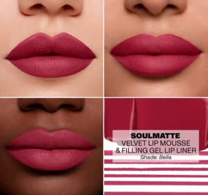 FAMOUS Morphe Soulmatte Filling Gel Lip Line- Shade Bella RRP £27.99 *NEW *BNIB - Picture 1 of 3