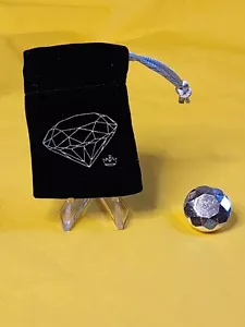 Monarch Precious Metals ~1 oz .999 Silver Bar ~ Diamond ~ with Gift Bag - Picture 1 of 6
