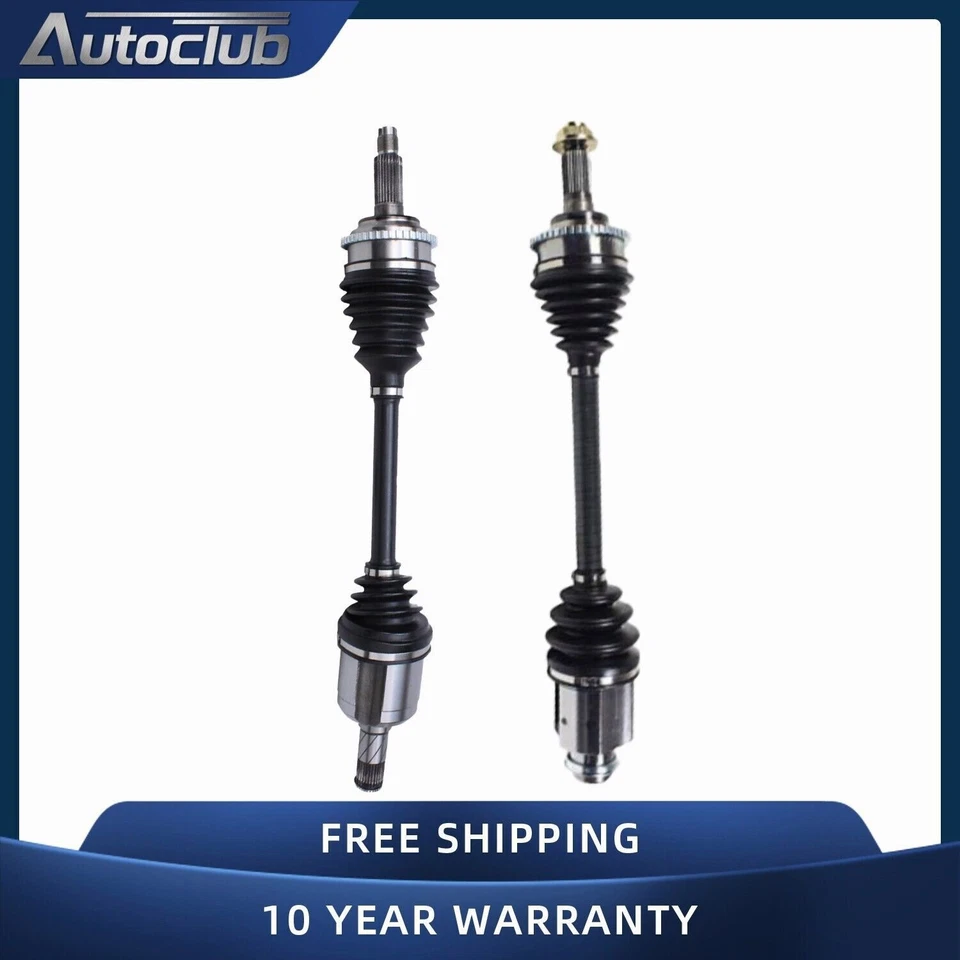 2x Front Left Right CV Axle Shaft for 03 - 09 Ford Fusion Mazda 6 Mercury Milan Foto 1 de 4