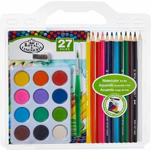 ROYAL & LANGNICKEL Watercolor Art Set of 27 Pieces - Picture 1 of 1