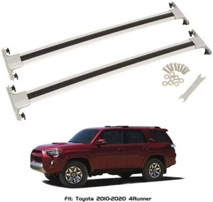 2Pcs Roof Rail Racks Holder Cross Bars Crossbars Fits for 4 Runner 2010-2020 - Picture 1 of 6