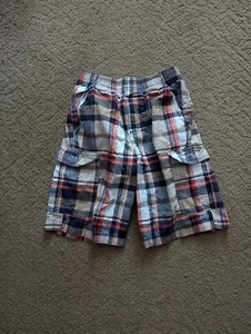 Pantalones cortos a cuadros Canyon River Blues para niños talla M (10/12) - Imagen 1 de 2