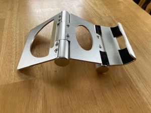 Support chevalet tablette réglable, pour tablettes/téléphones petits/méd. aluminium, portable - Photo 1/12