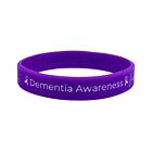 Dementia Awareness Wristband Mental Health Band Purple Bands For Her Him Mens UK