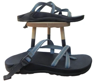 Chaco Z Cloud Blue Strappy Hiking Sport Sandals Size W 8 - Picture 1 of 6
