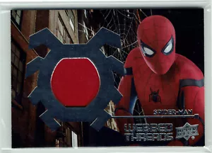 Spider-Man Homecoming 2017 Webbed Threads Costume Relic Memorabilia Card WTS10 - Picture 1 of 2