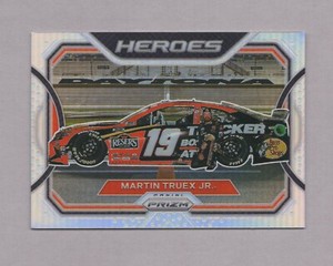 Martin Truex Jr 2021 Panini Prizm Racing NASCAR Heroes Insert Silver Prizm
