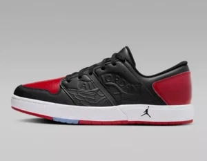 Nike Jordan Nu Retro 1 Low Shoes 'Varsity Red/Black' (DV5141-006) Sneakers - Picture 1 of 8