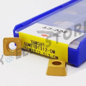 10PCS New SDMT09T312-DM YBM351 SDMT32.53 ZCC.CT CNC blade carbide inserts - Picture 1 of 4
