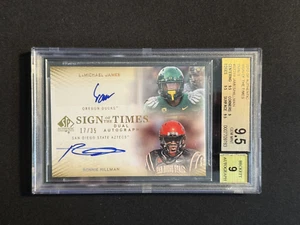 2012 SP Authentic LaMichael James Ronnie Hillman ST2-19 Dual Auto /35 BGS 9.5 - Picture 1 of 2