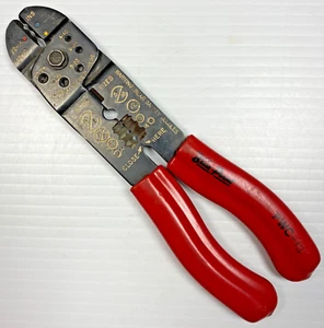 Blue-Point Tools PWC13 - Wire Strippers Crimper Cutter Pliers Red Grips USA Tool - Picture 1 of 14