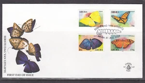 Arubu Issue FDC 2003 (107) Butterflies - Picture 1 of 1