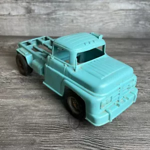Vintage Buddy L Blue Plastic Milk Delivery Truck Toy 11” - Picture 1 of 13