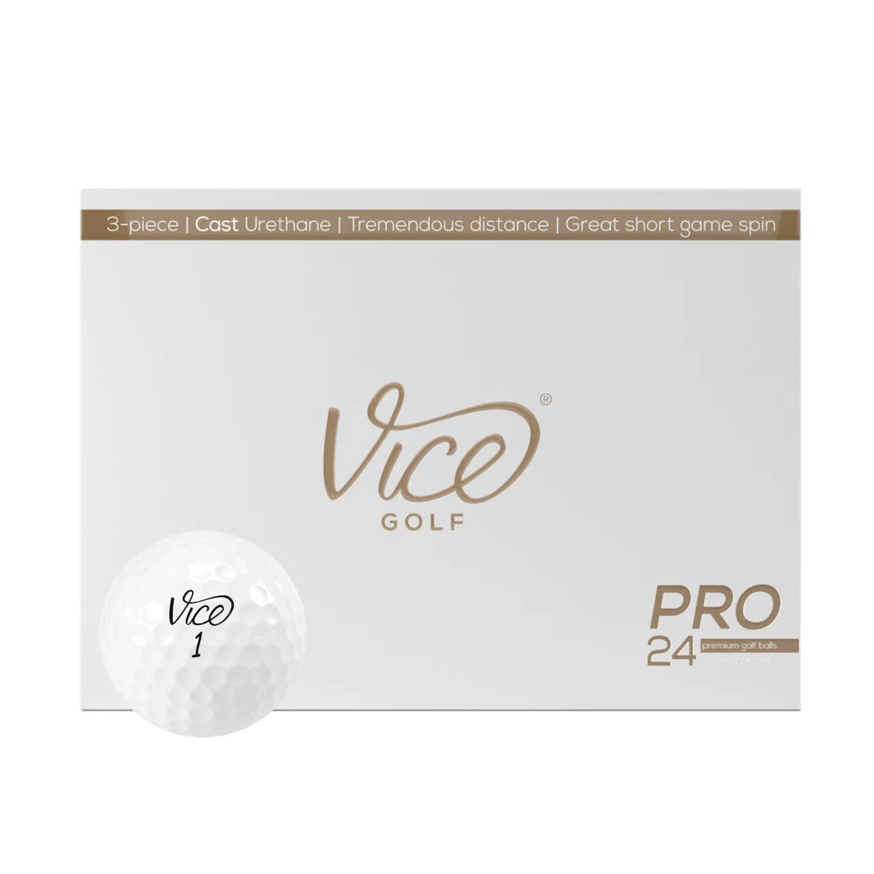 VICE GOLF Vice Pro 24-Pack Golf Balls