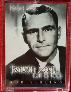 Twilight Zone H1 Hall of Fame Rod Serling 327/777 Rittenhouse 2000