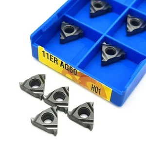 20 piezas inserto de rosca de carburo 11ER AG60 CNC 11ER para soporte de herramientas externo SER - Imagen 1 de 1