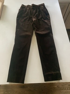 Bernard Zins Paris Vintage W/tags Women Chocolate Brown - Image 1 of 4