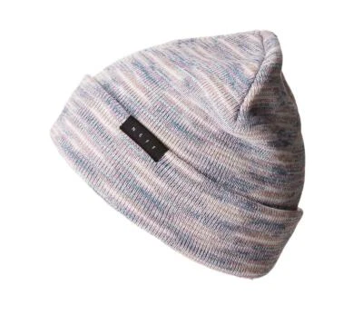 NEFF Women's Devon Fold White Beanie Hat Winter Head Wear One Size - Image 1 of 2